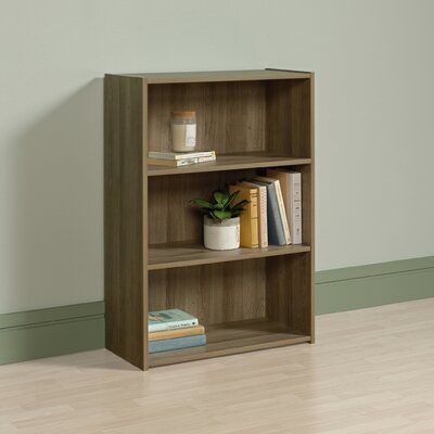 Highland Oak Brown Sauder Beginnings 3 Shelf Bookcase
