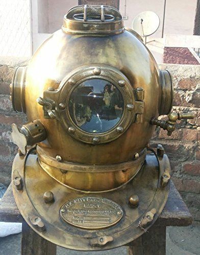 US Navy Mark V Scuba Dive Helmet Vintage Diving Divers Helmet Christmas gift