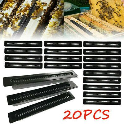 10pcs Black Small Bee Hive Beetle Blaster BeeHive Beetle Trap Beekeeping Tools