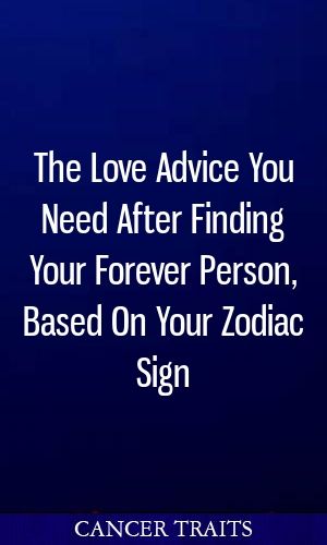 cancer horoscope love advice