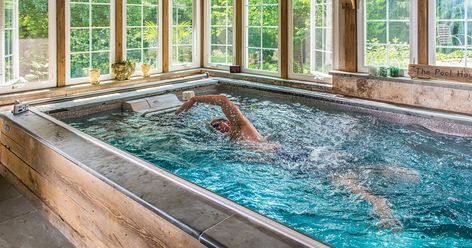 36 Endless Swimming Pool Ideas Endless Pool Endless Swimming Pool Pool