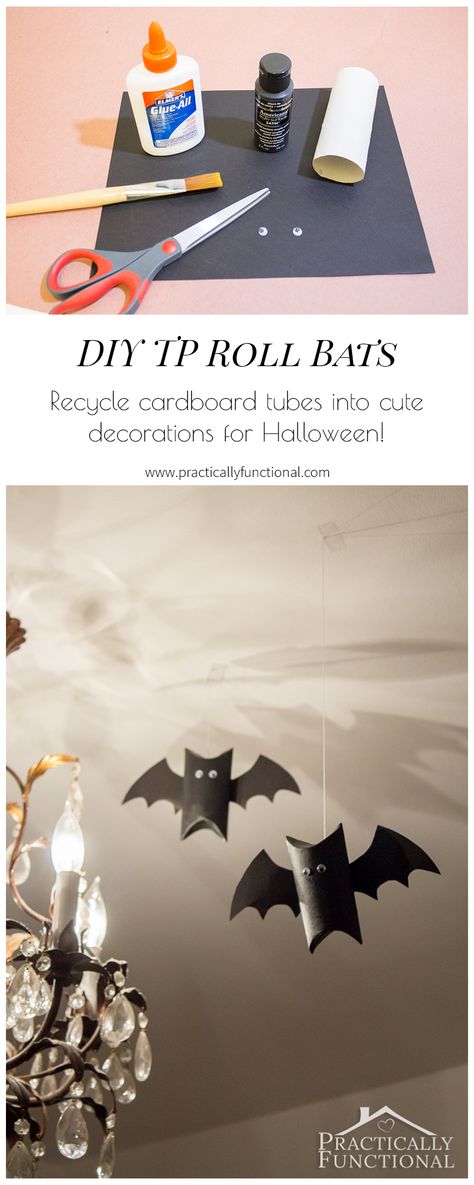 Diy Toilet Paper Roll Bats Your Best Projects Make These Super Cute Flying Bats For In Just A Few Minutes