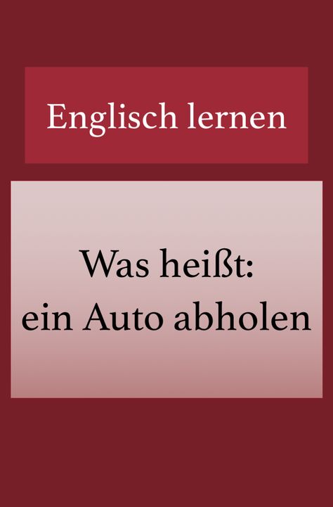 Englisch floskeln kennenlernen