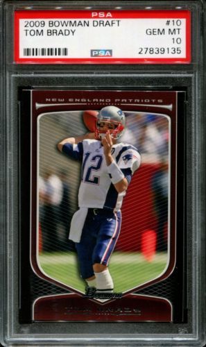 2009 Bowman Chrome Football Card #10 Tom Brady 2009 Bowman Chrome Football Card #10 Tom Brady