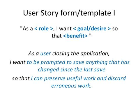 User stories in agile software development Career Pinterest - user story template User stories in agile software development Career Pinterest - user story template