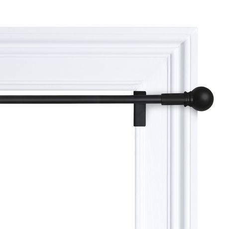 Amazon Com Briofox Shower Curtain Rod 42 72 Inches Black Never