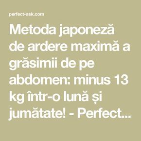 Adios pentru pierderea în greutate