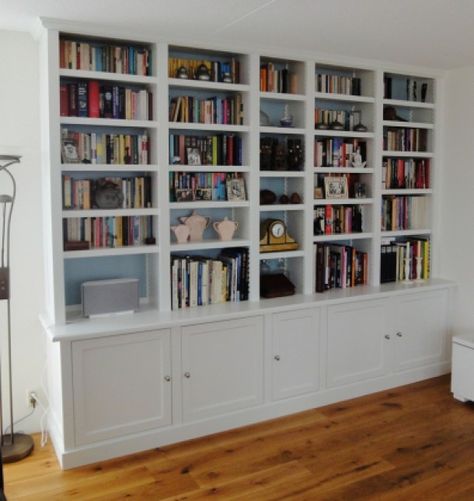 75 ideeën over Bookshelves | boekenkasten ...