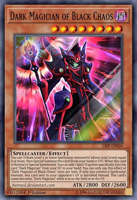 Dark Magician Of Black Chaos By Batmed On Deviantart The Magicians Custom Yugioh Cards Yugioh Collection
