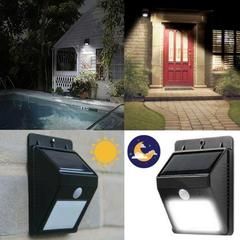Solar Ed Outdoor Motion Sensor 6 Led Light No Wiring Outdoor Motion Sensor 6 Led Light