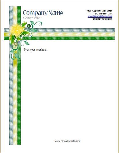 Business Letterhead Template DOWNLOAD at wwwbizworksheets - business letterheads Business Letterhead Template DOWNLOAD at wwwbizworksheets - business letterheads