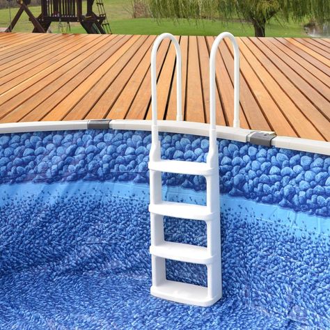 New Main Access Easy Incline Above Ground In Pool Swimming Ladder 2 Pack 1 Unit 2021 Ladders Deck Swimming Pool Ladders Ladder, Best Above Ground Pool Steps For Decks