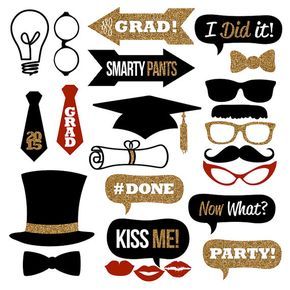 8.5 x 11 Black Senior Grad Photo Prop High School Graduate Photo Booth 2018 Graduation Sign and Gold Instant Download White