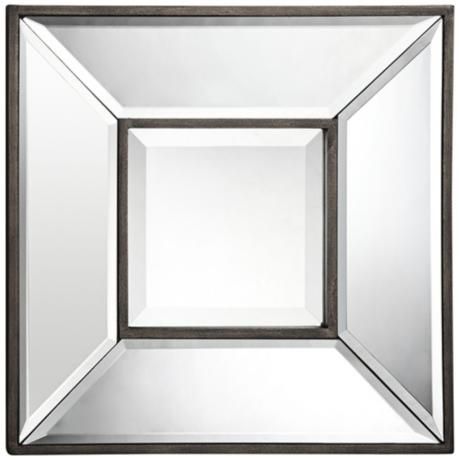 Cooper Classics Olivia 12 Square Wall Mirrors Set Of 4 3m007 Lamps Plus Rustic Antique Mirror Rustic Wall Mirrors, 12 Square Wall Mirror