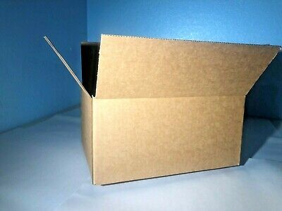 6/" x 6/" x 3/" Cardboard Corrugated Boxes Lot of 25 ECT-32 65 lbs Capacity