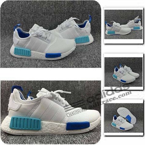 R1 Primeknit GriseBlanche Homme Adidas NMD Chaussure Prix Ygvf7by6