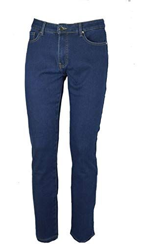 JEANS PANTALONE DONNA ELASTICIZZATO INVERNALE IMBOTTITO PILE MAX /& LIU