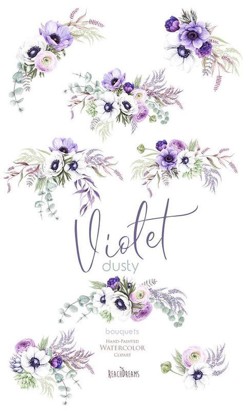 Anemones Anemone Tattoo Anemone Flower Floral Watercolor