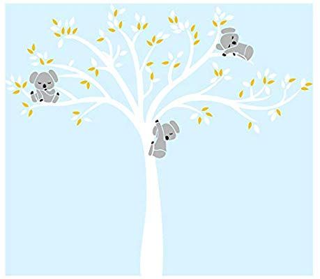 decalmile Pegatinas de Pared Infantiles Animales /Árbol Vinilos Decorativos Mono Jirafa Elefante Adhesivos Pared Habitaci/ón Infantiles Ni/ños Beb/és Guarder/ía Sal/ón