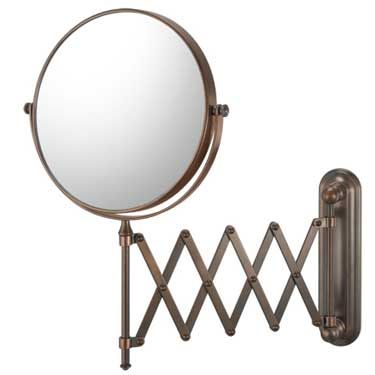 Luxury Extension Arm Accordion Wall Mirrors By Aptations Mirror Interior Antique Extension Arm Accordion Wall Mirrors, Wall Mirror With Extension Arm