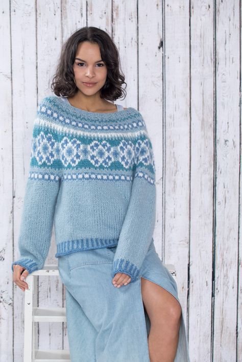 100+ Gensere ideas in 2020 | sweaters, knitting, fashion DG19 37 Silje genser grå – Trysil Garn i 2020