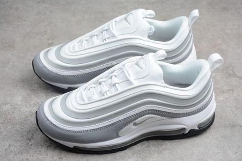 Nike Air Max 97 Ultra '17 Trainer Pure Platinum White Nike Air Max 97 Ultra '17 Trainer Pure Platinum White