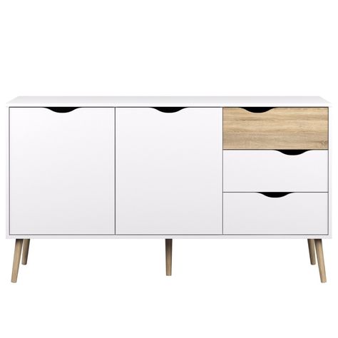 Anrichte Oslo 2 3 Anrichte Weiß Side Board Und Anrichte