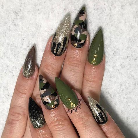 camouflage nails camouflage nails