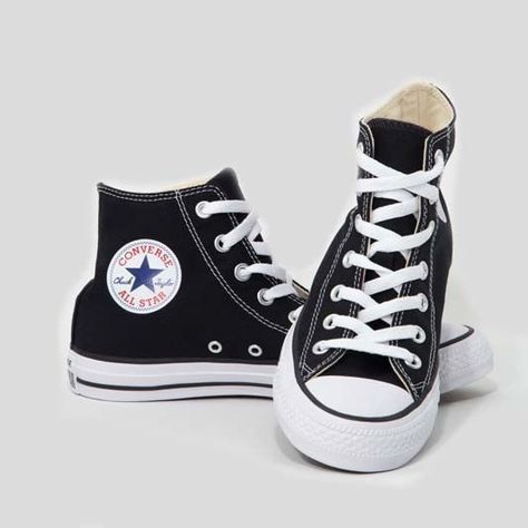 converse nere alte donna converse nere alte donna