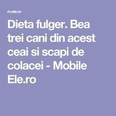 dieta fulger cu lamaie