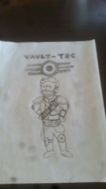 vault boy sketch