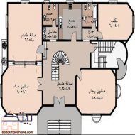 مخططات منازل سعودية House Layout Plans Family House Plans Model House Plan