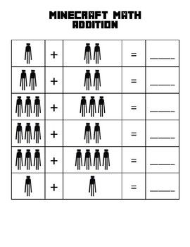 8 Minecraft worksheets ideas | minecraft worksheets, minecraft