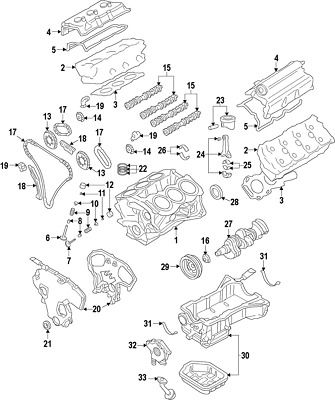Engine Valve Cover Screw Gasket 55564395 For Chevrolet Sonic