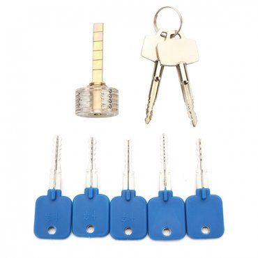 5pcs Lock Repairing Tools Locksmith Try-Out Keys Set for Cross Lock 5pcs Lock Repairing Tools Locksmith Try-Out Keys Set for Cross Lock