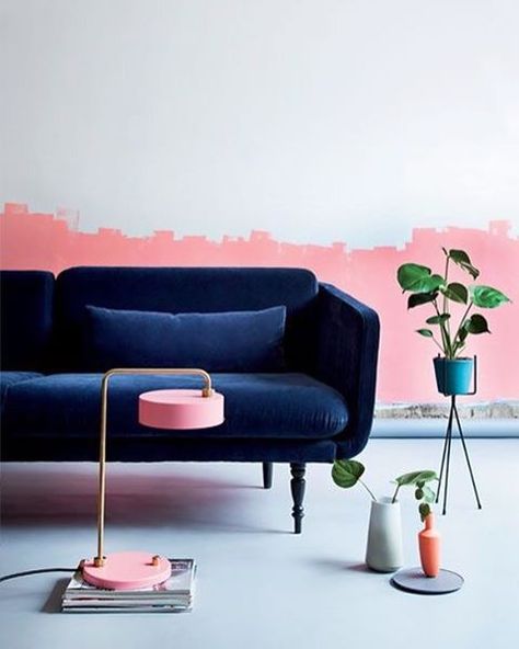 22 Clever Color Blocking Paint Ideas to Make Your Walls Pop Wall - peinture mur interieur maison 22 Clever Color Blocking Paint Ideas to Make Your Walls Pop Wall - peinture mur interieur maison