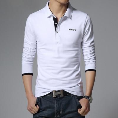 BYWX Men Casual Lapel Long Sleeve Workout Plus Size Shirts