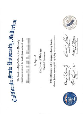 bachelor degree certificate