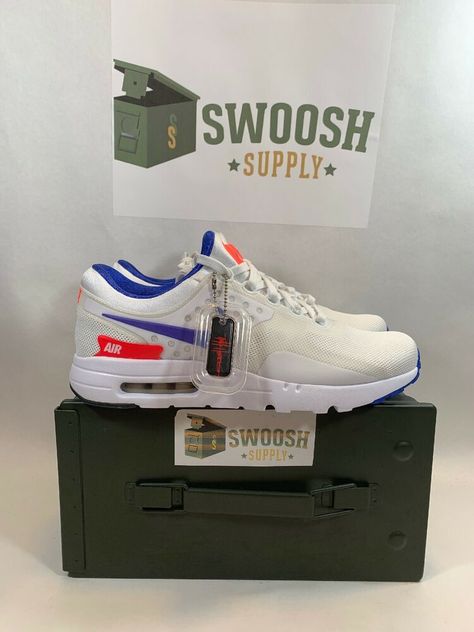 Nike Air Max Zero QS 789695 105 Ultramarine 9 USA 2016 8 Nike Air Max Zero QS Triple White (789695 102