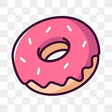 Doughnut, Kawaii, Apps, Doodle, Doodles, Donut Logo, Donut Vector, Donut Cartoon, Png