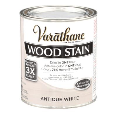 1 Qt Pickling White Woodshield Interior Stain Pickling Qt The Home Depot Staining Wood Staining Wood Floors Stain On Pine
