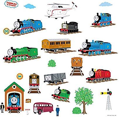 Com Roommates Rmk1035scs Thomas The Tank Engine And Friends L Stick Wall Decals Set Of 27 Art - Thomas The Tank Engine Wall Decals Com Roommates Rmk1035scs Thomas The Tank Engine And Friends L Stick Wall Decals Set Of 27 Art - Thomas The Tank Engine Wall Decals