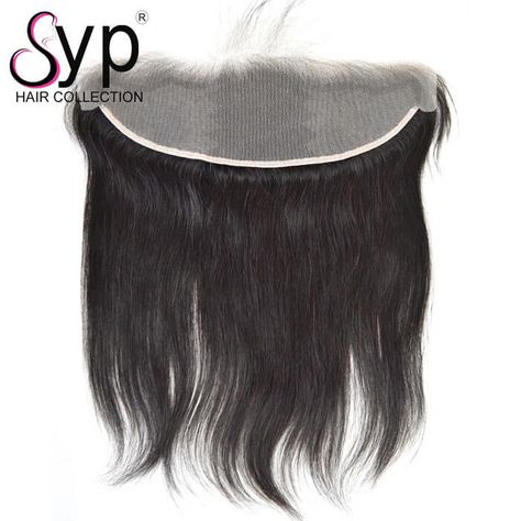 Customized Transparent Lace Frontal Closure 13x4 Straight Hair https