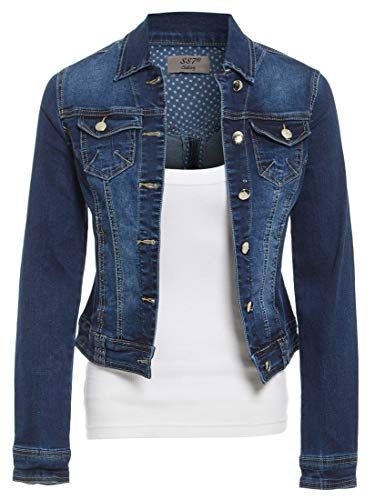 Balakie 2019 Womens Warm Collar Hooded Coat Jacket Denim Trench Parka Outwear