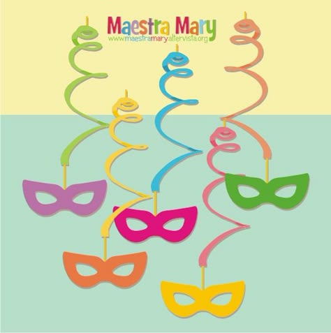 Decorazioni Di Carnevale Con Maschere Decorazioni Carnevale