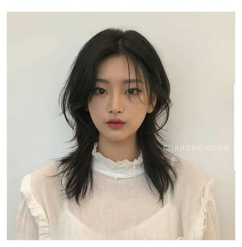 mullet hairstyle korean wolf cut female mullet hairstyle korean wolf cut female