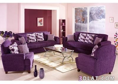 انتريهات فخمة 2018 انتريهات جميلة جدااااااااا 136447076218 Jpg Purple Furniture Purple Living Room Purple Bedrooms