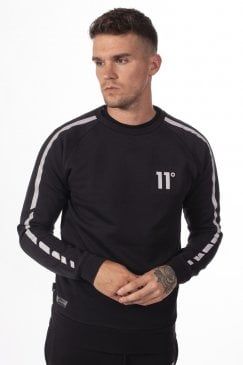 ELEVEN DEGREES Reflective T-Shirt Black