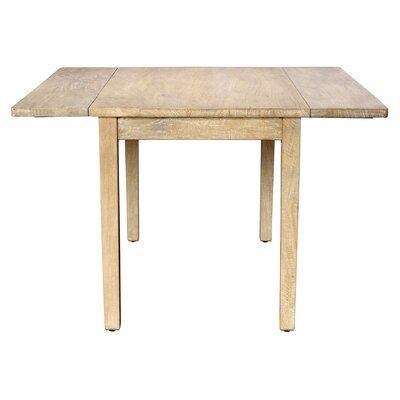 Ophelia Co Kiska Drop Leaf Dining Table Base Color Rustic Mango Gray Wash Top G Bases Rustic Mango G Dining Table, How To Add Leaf Dining Table