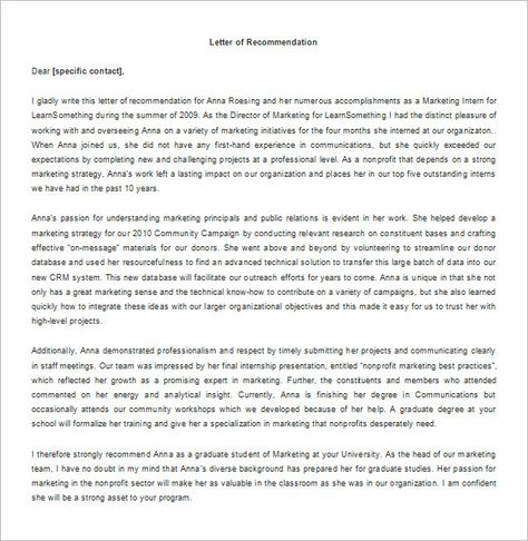 Recommendation Letter for Internship u2013 8+ Free Word, Excel, PDF - internship letter of intent Recommendation Letter for Internship u2013 8+ Free Word, Excel, PDF - internship letter of intent